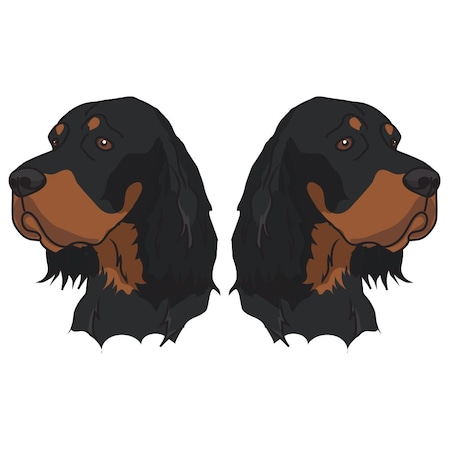 Signmission Gordon Setter Dog Decal, Dog Lover Decor Vinyl Sticker D-24-Gordon Setter